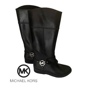 Michael Kors Black Rainboots size 7